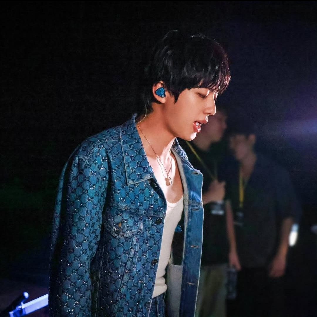 A moment captured by Jin (BTS)'s fan