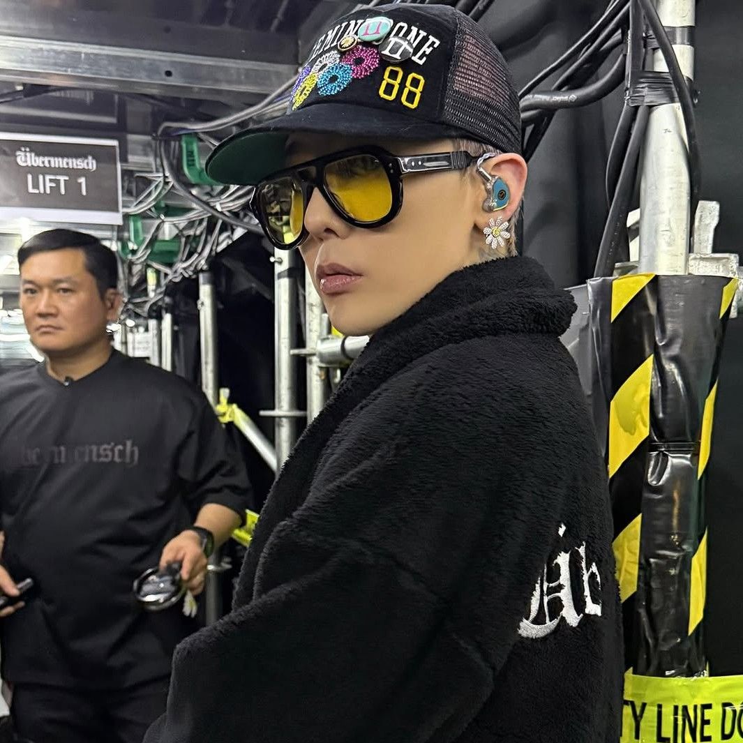 A moment captured by G-DRAGON (BIGBANG)'s fan