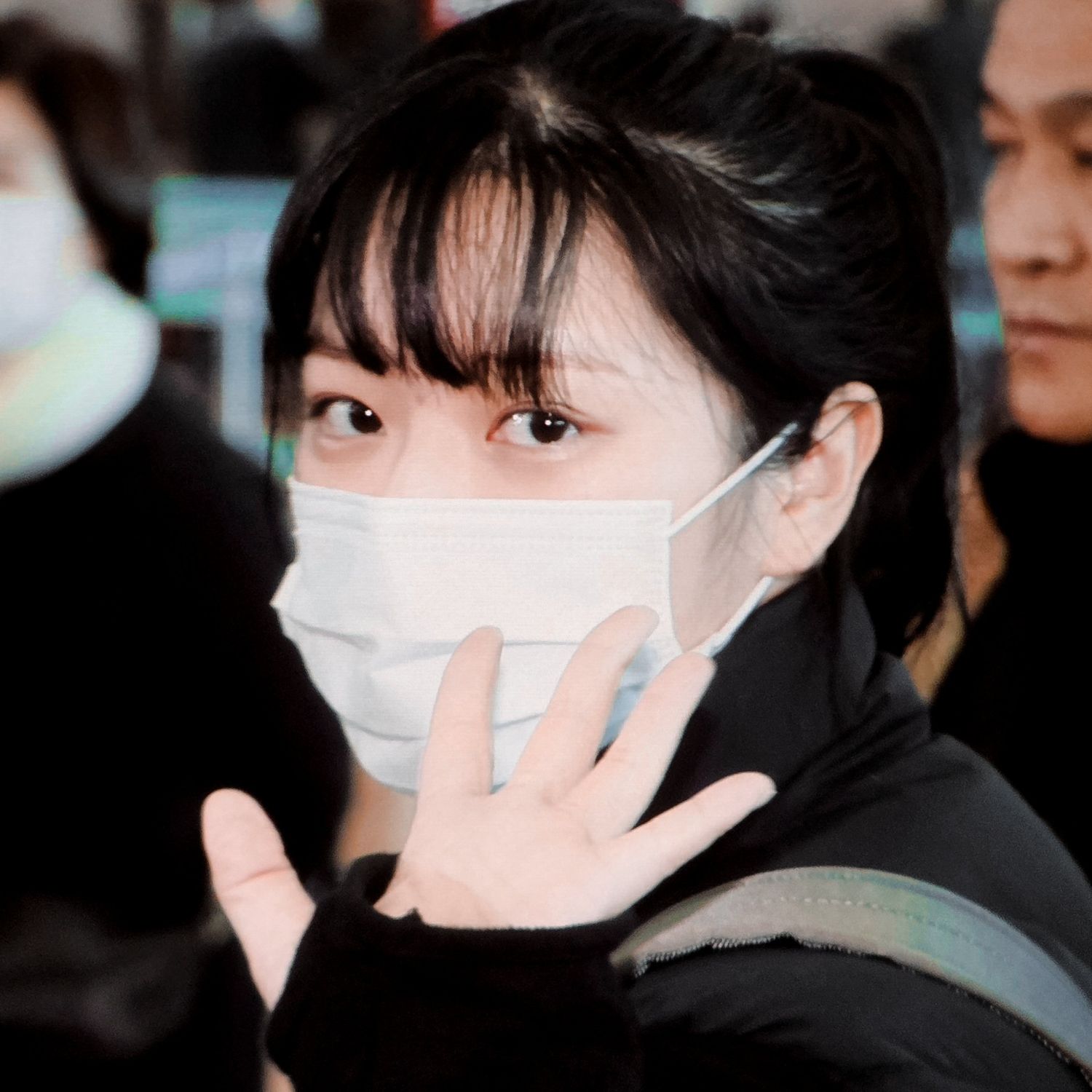 A moment captured by Jeongyeon (TWICE)'s fan