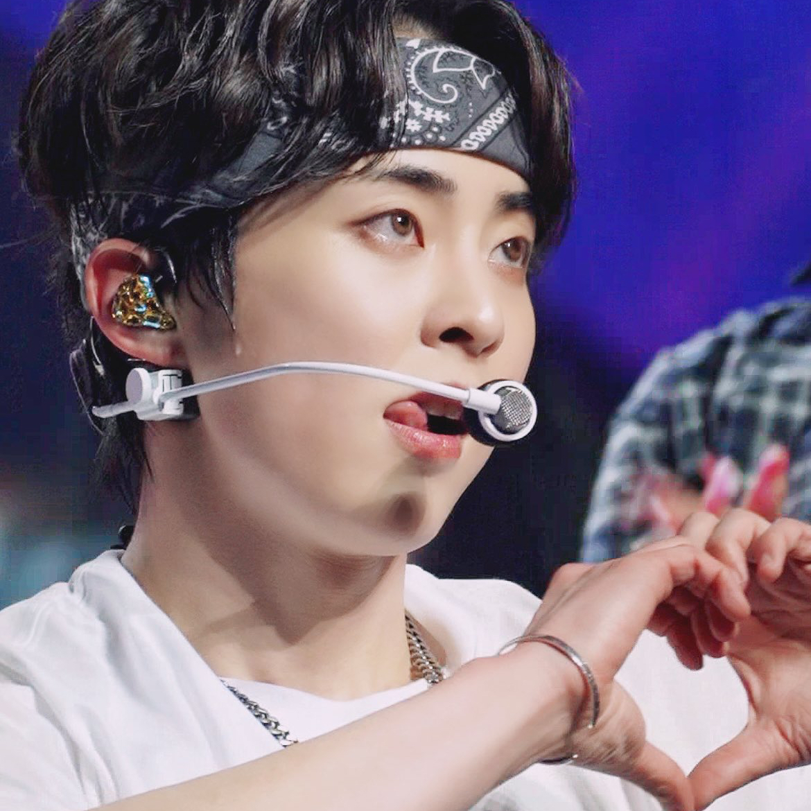 A moment captured by Xiumin (EXO)'s fan