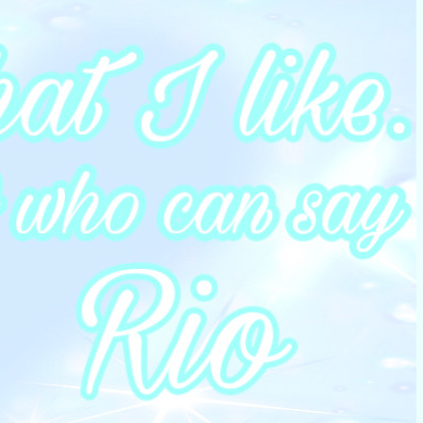 Recent activity shot of Rio (NiziU)