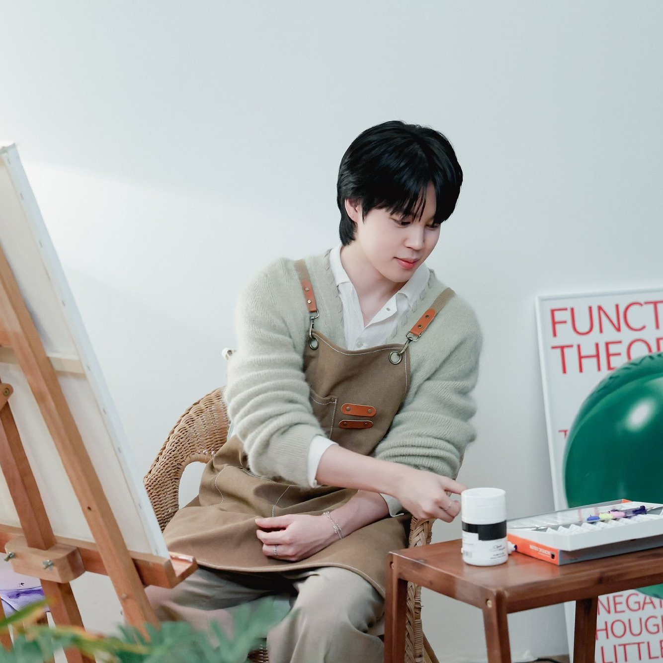 A moment captured by Jimin (BTS)'s fan