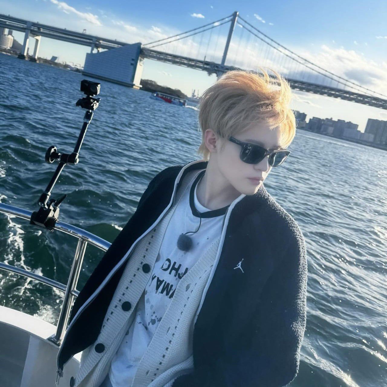 Recent activity shot of Chenle (NCT DREAM)