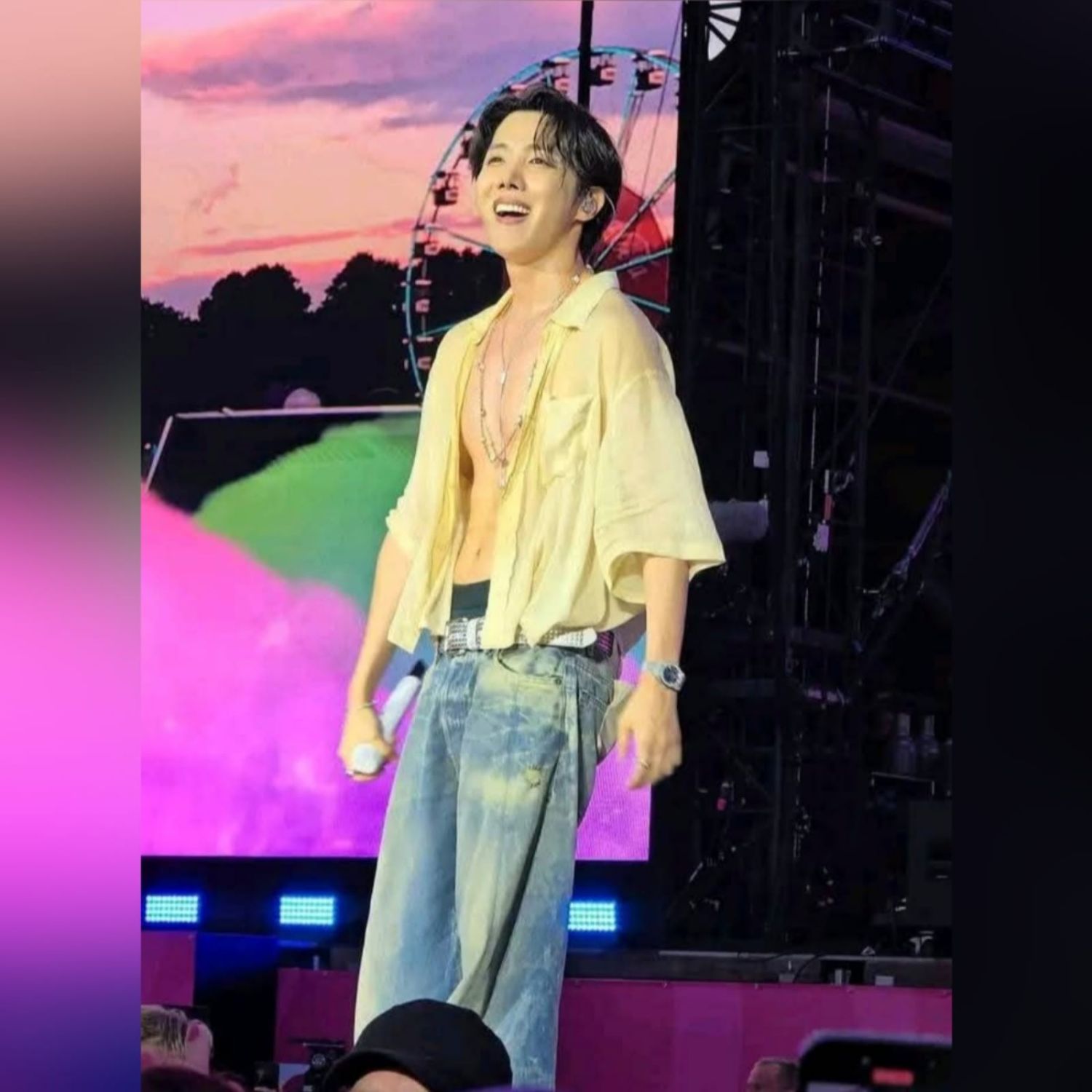 Recent activity shot of j-hope (BTS)