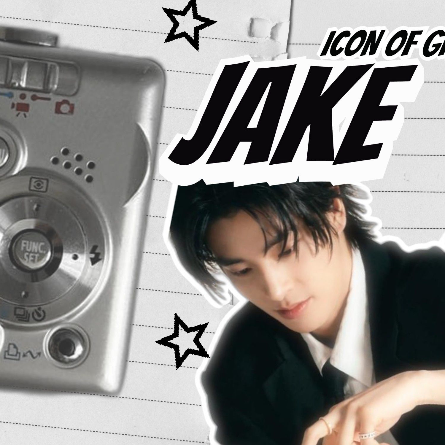 Jake (ENHYPEN)粉丝拍下的瞬间