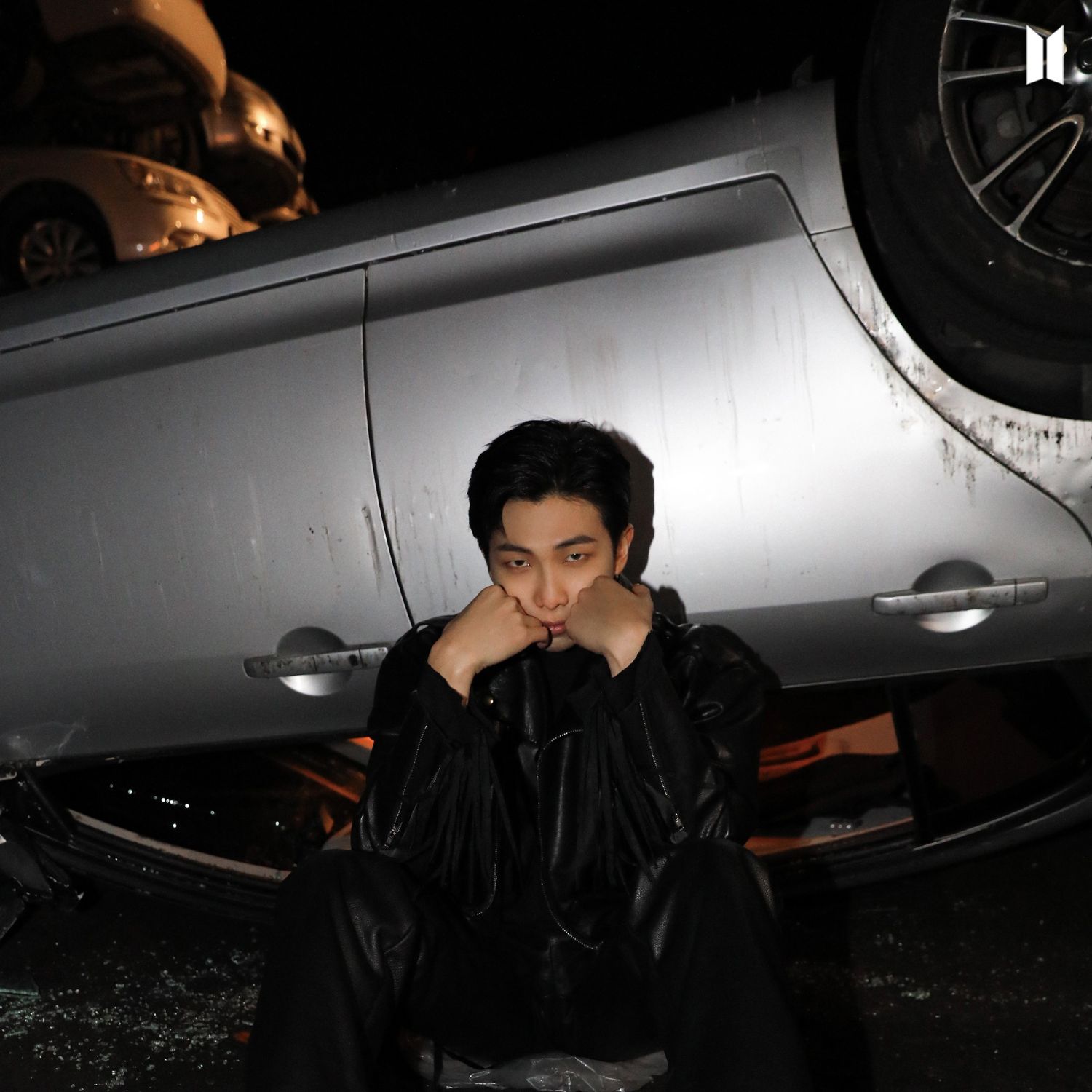 A moment captured by RM (BTS)'s fan