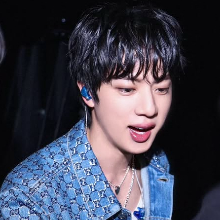 Recent activity shot of Jin (BTS)
