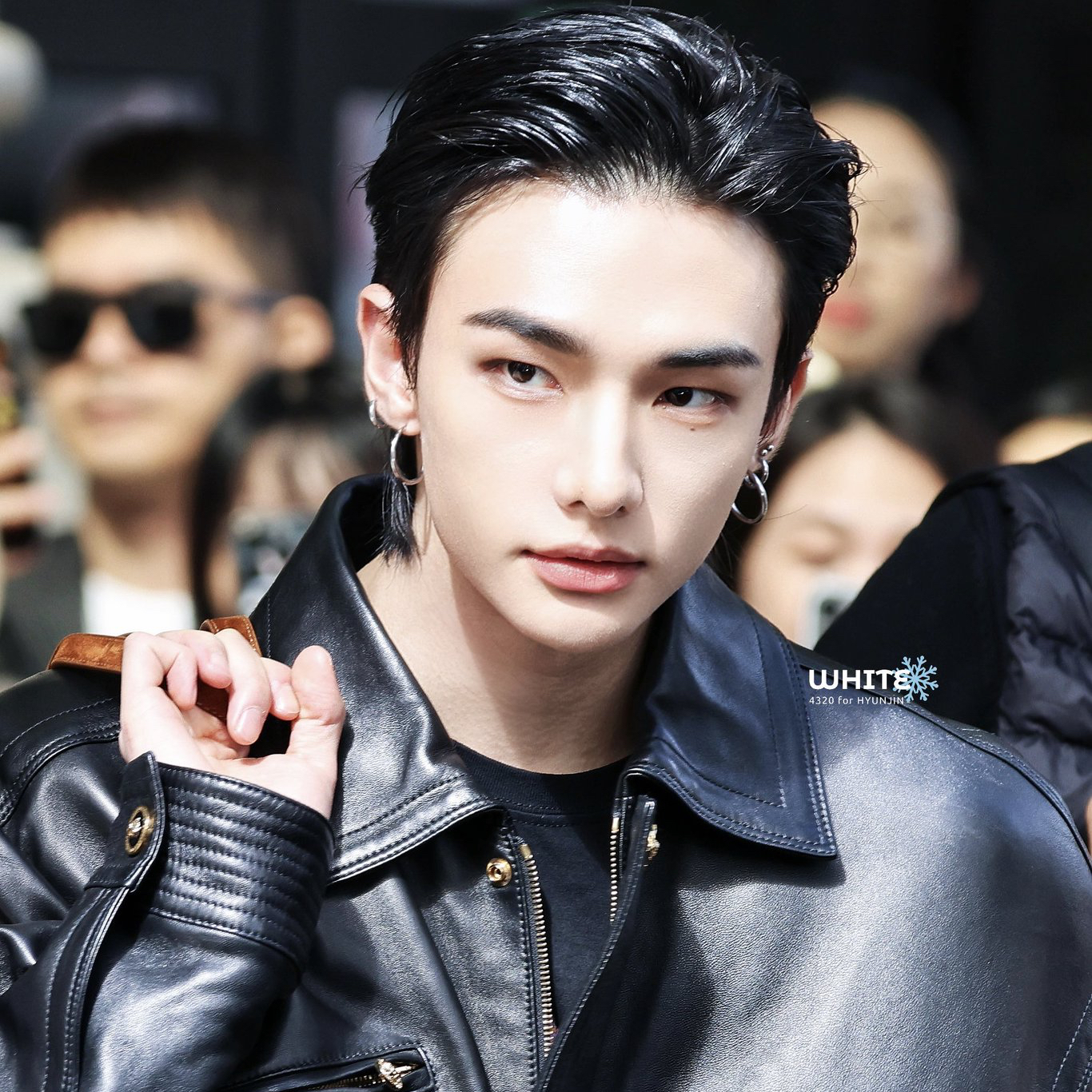 Recent activity shot of Hyunjin (Stray Kids)