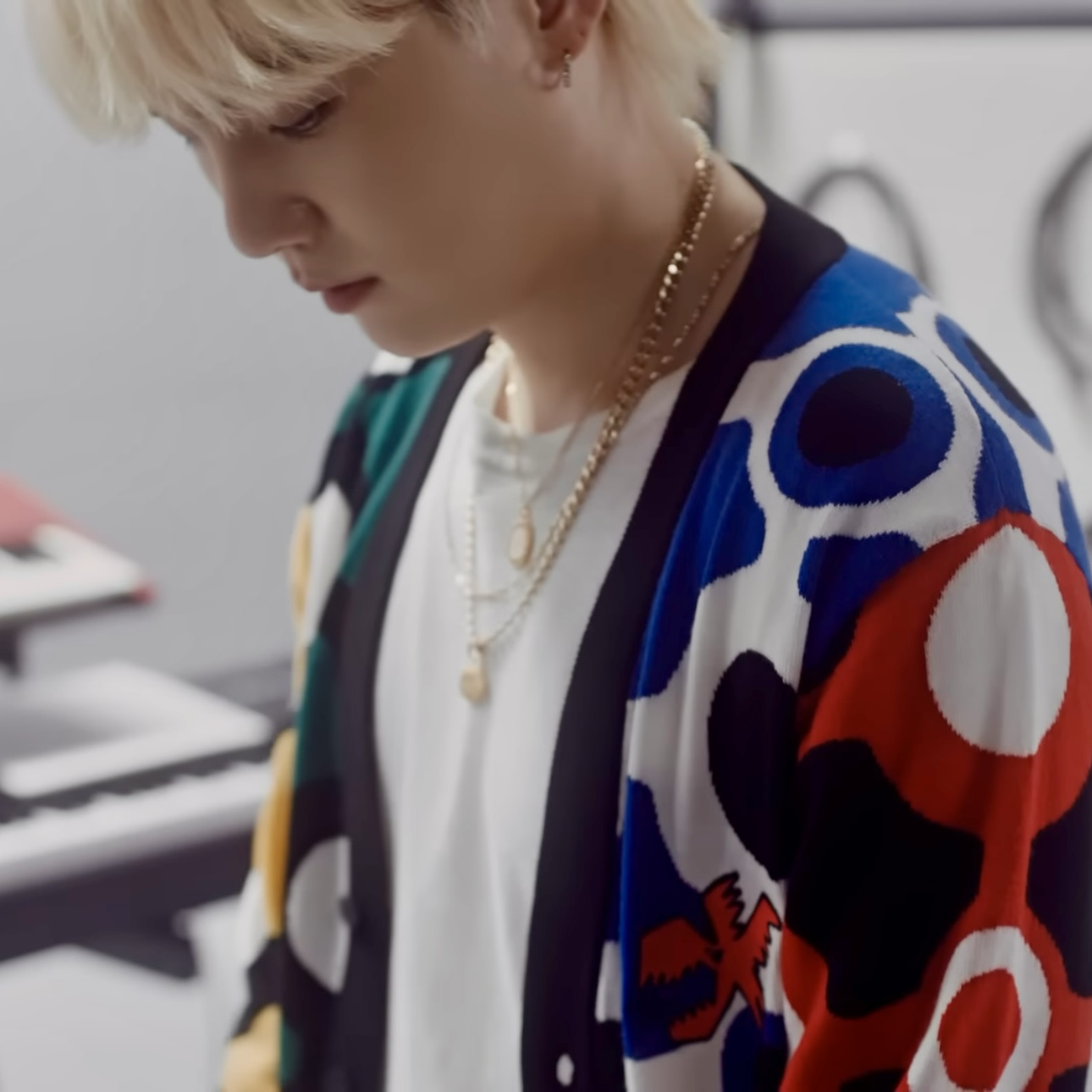 SUGA (BTS)の舞台裏ショット