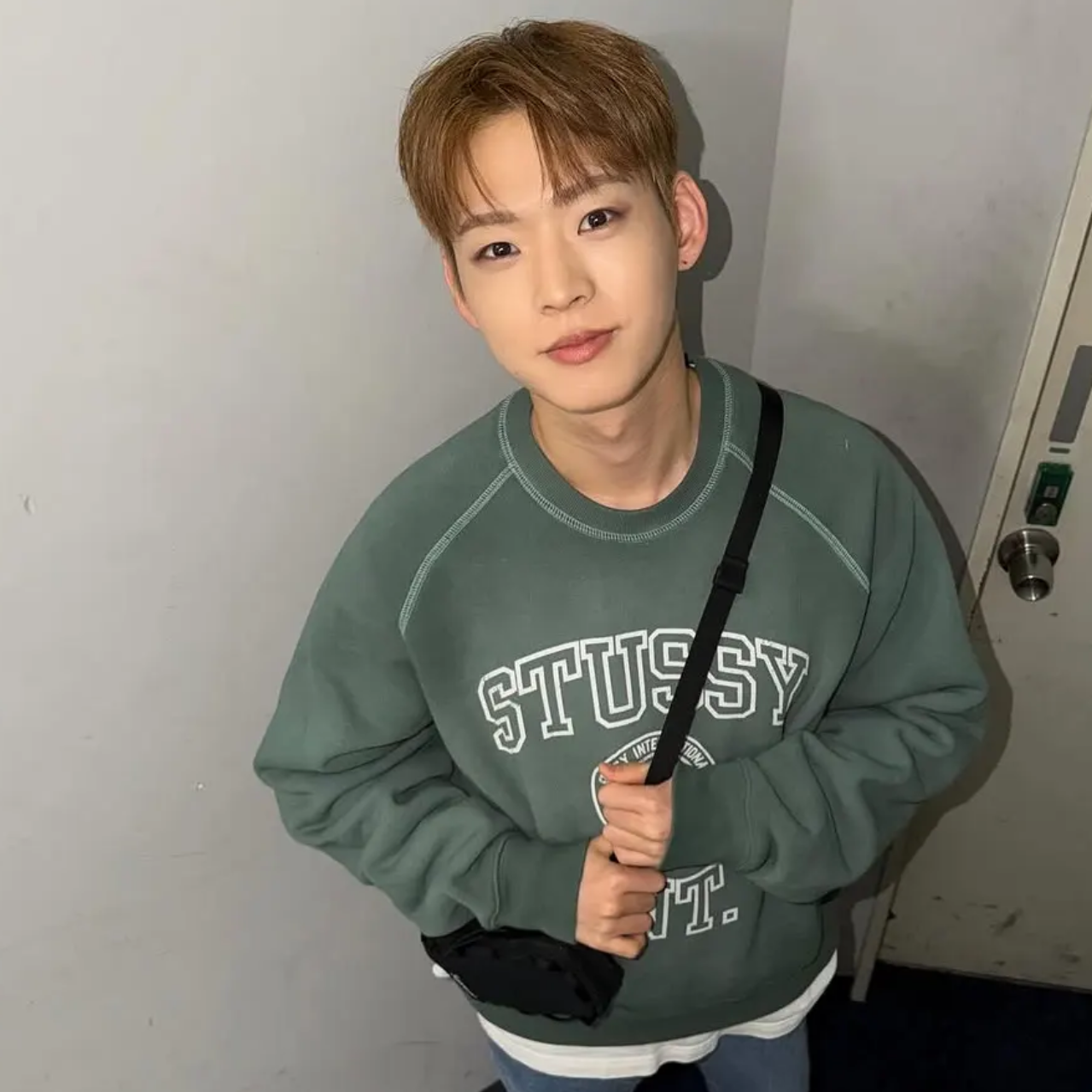 Recent activity shot of Hyojin (ONF)