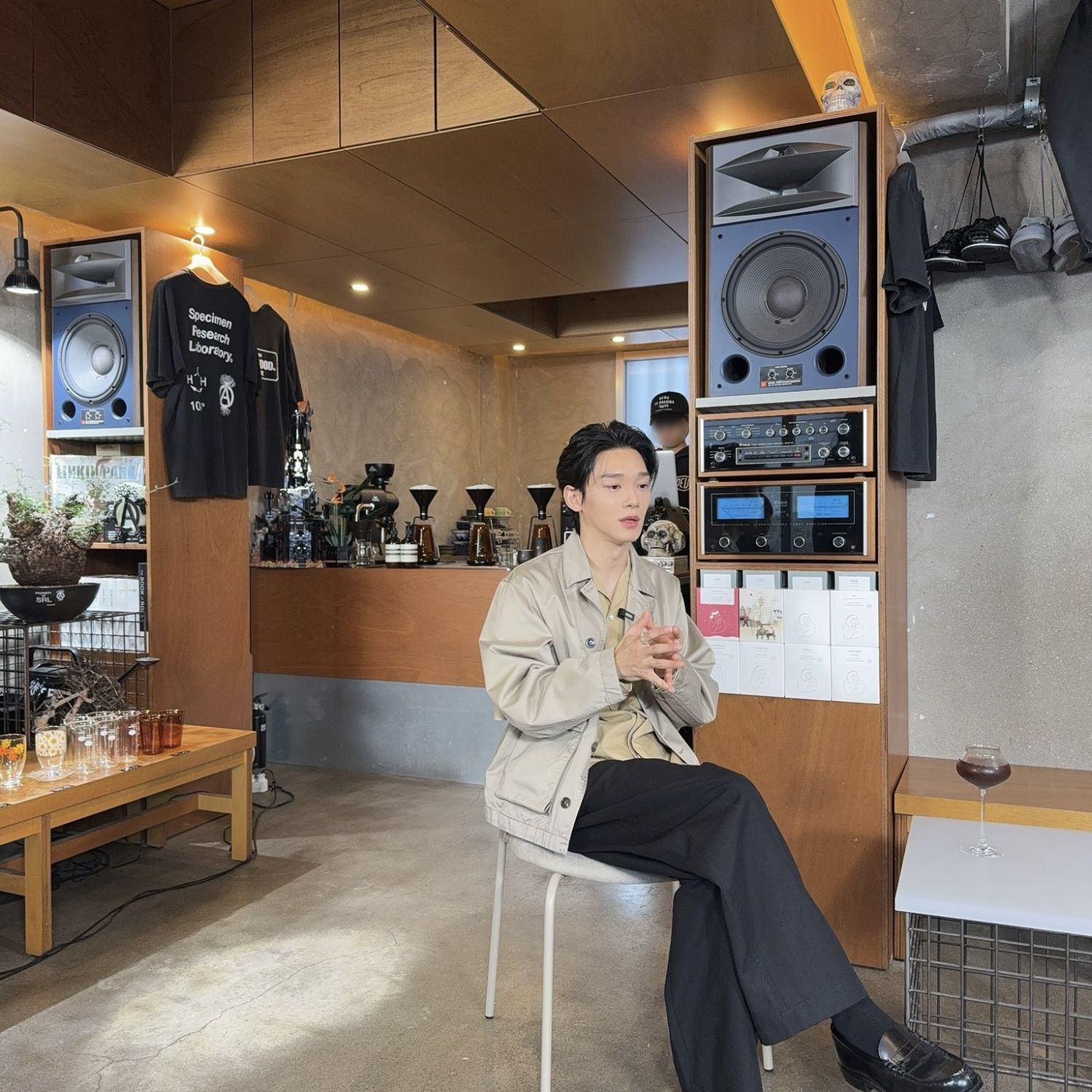 A moment captured by Chen (EXO)'s fan