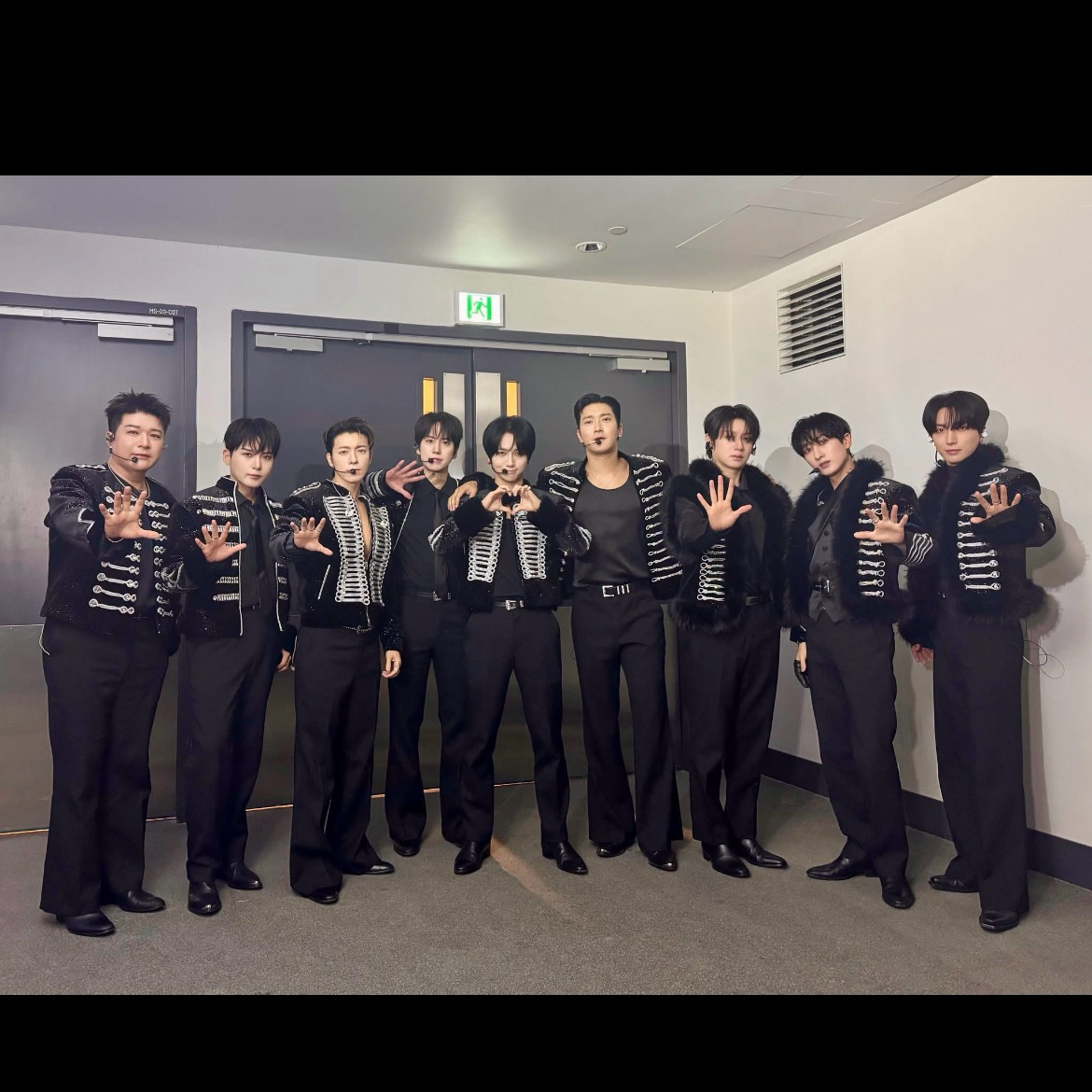 Recent activity shot of Super Junior