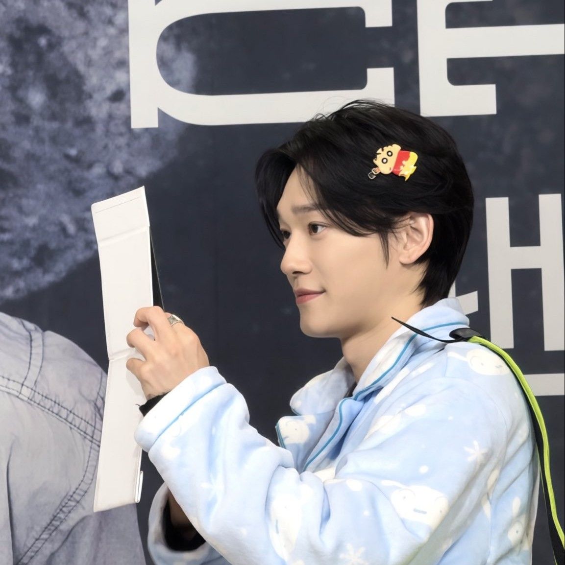 A moment captured by Chen (EXO)'s fan