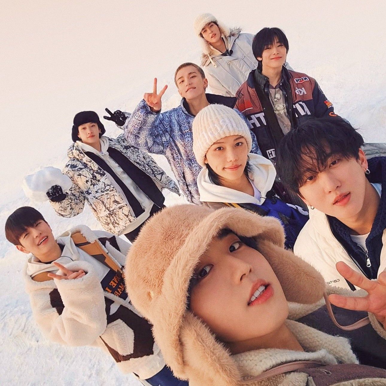 Recent activity shot of Stray Kids