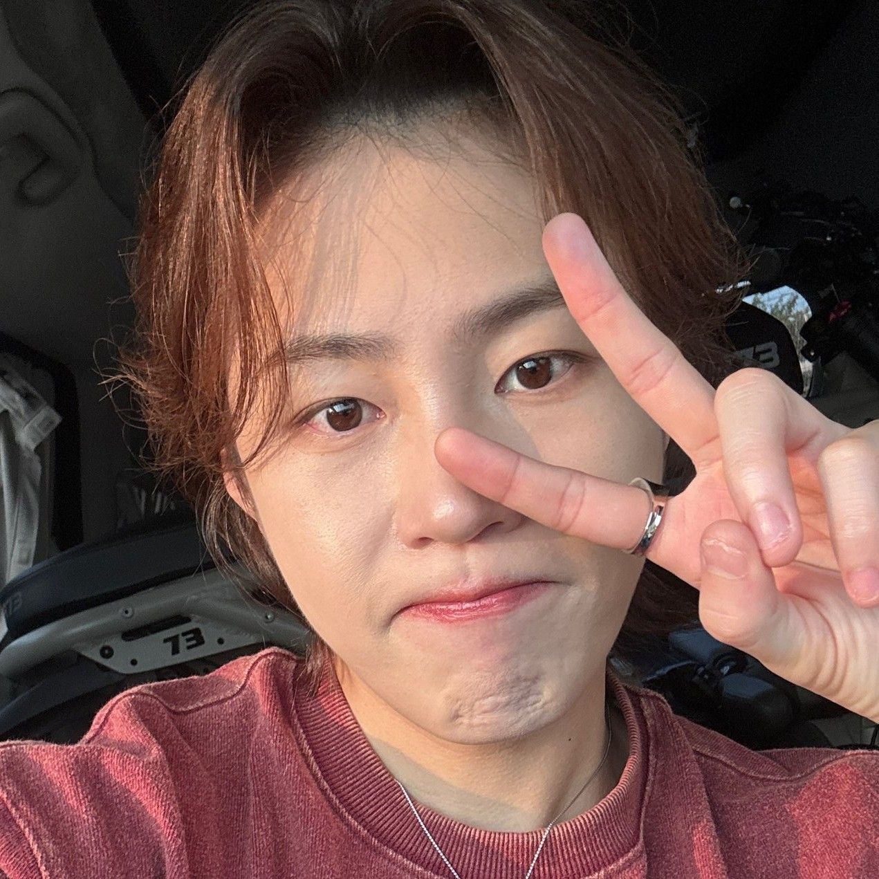 Recent activity shot of Ha Sungwoon