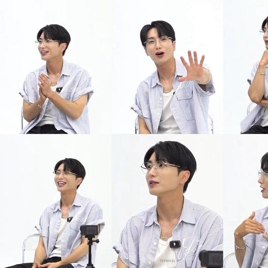 Behind-the-scenes cut of Leeteuk (Super Junior)