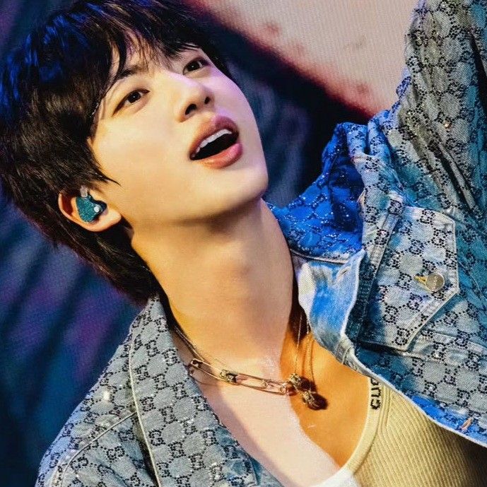 Recent activity shot of Jin (BTS)