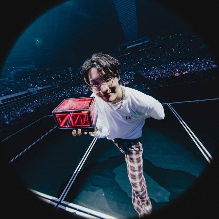 A moment captured by j-hope (BTS)'s fan