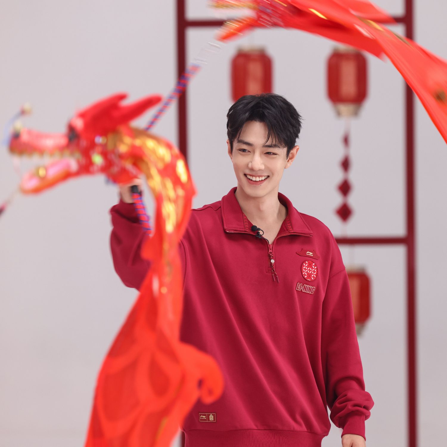 Recent activity shot of Xiao Zhan