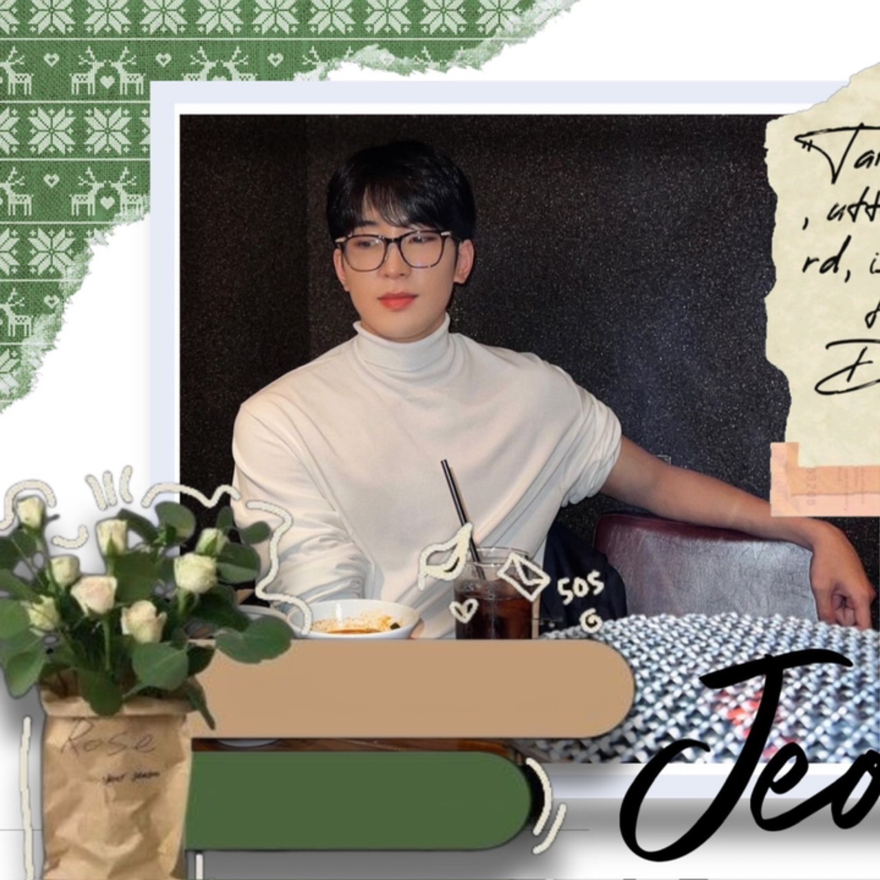 A moment captured by Wonwoo (SEVENTEEN)'s fan