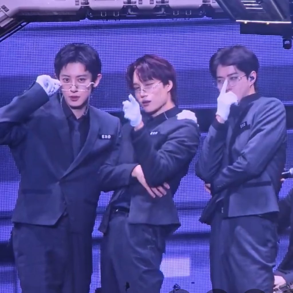 EXO粉絲拍下的瞬間