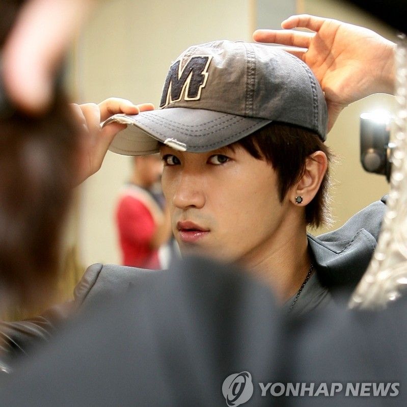 Recent activity shot of Lee Minwoo (SHINHWA)