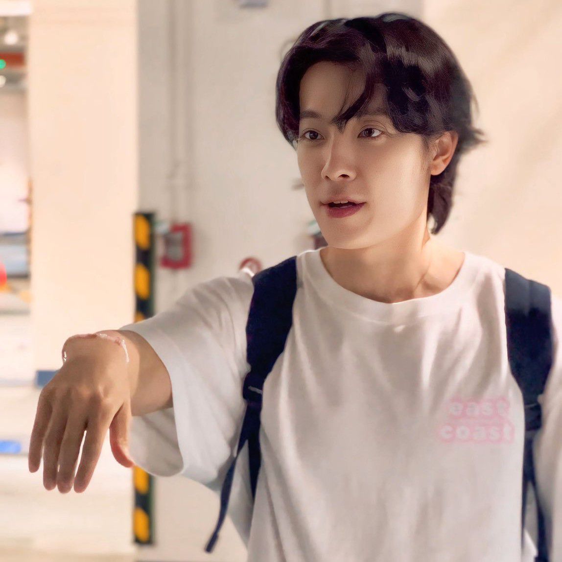 Recent activity shot of Donghae (Super Junior)