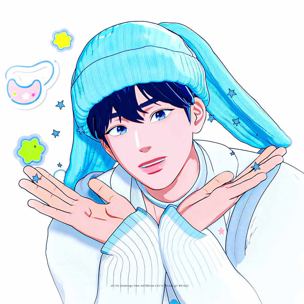 A moment captured by Yejun (PLAVE)'s fan