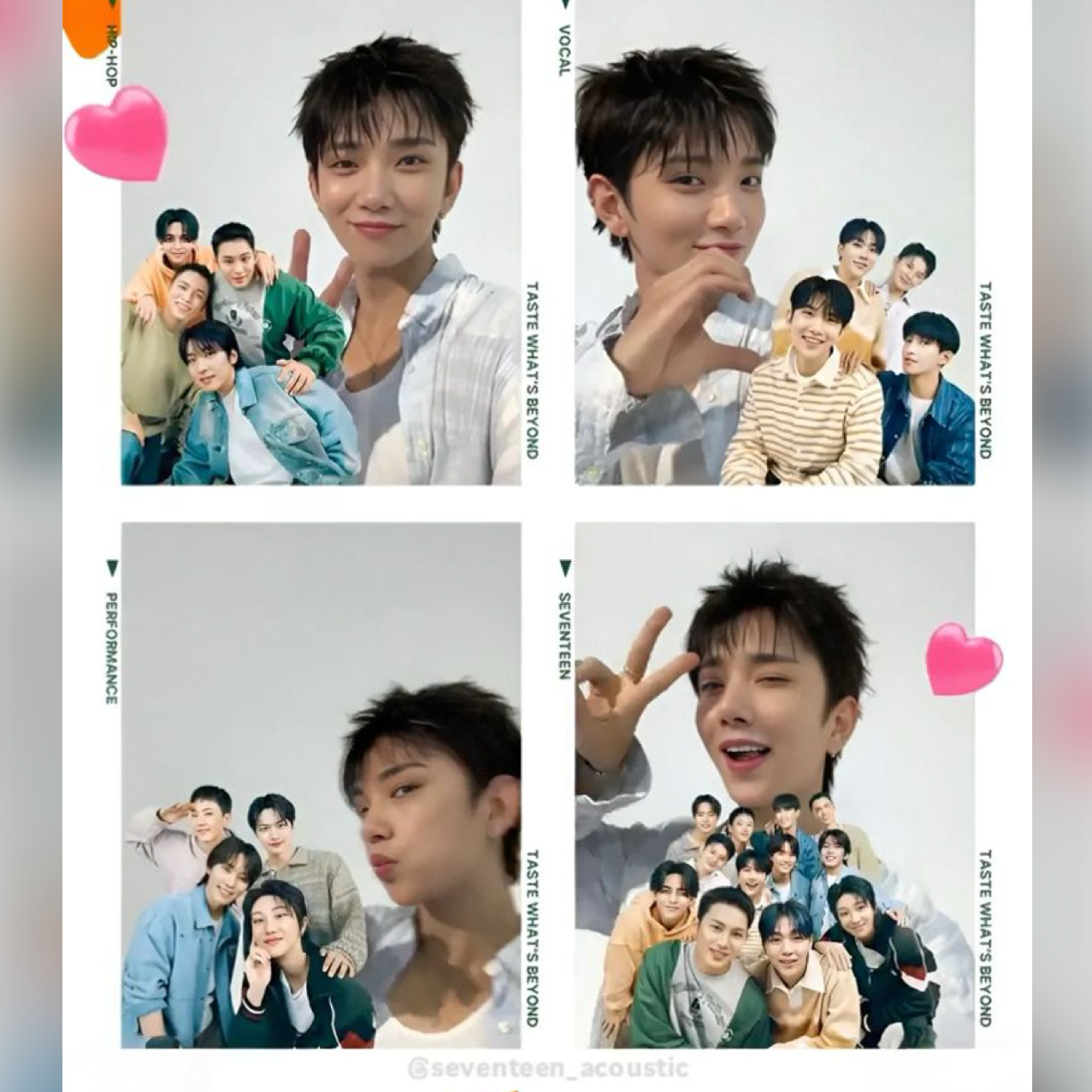 ジョシュア (SEVENTEEN)の舞台裏ショット