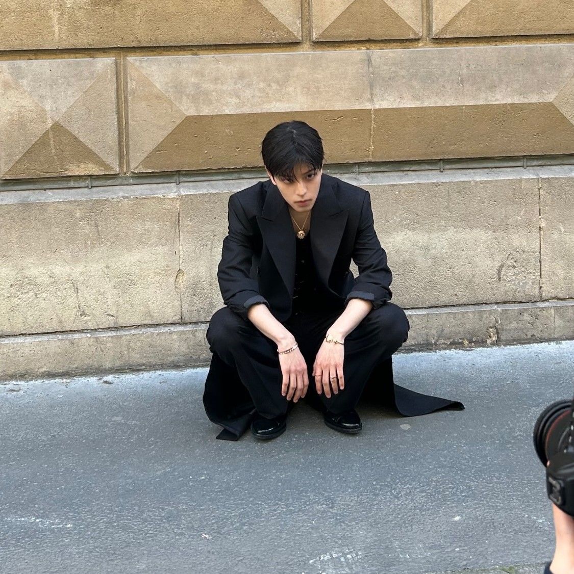 Behind-the-scenes cut of Seungmin (Stray Kids)