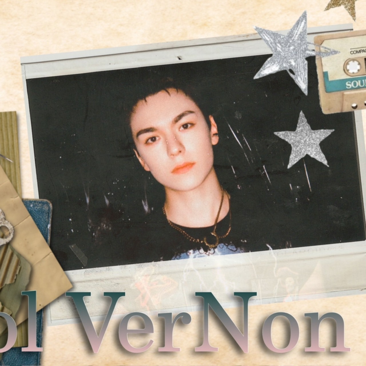 A moment captured by Vernon (SEVENTEEN)'s fan