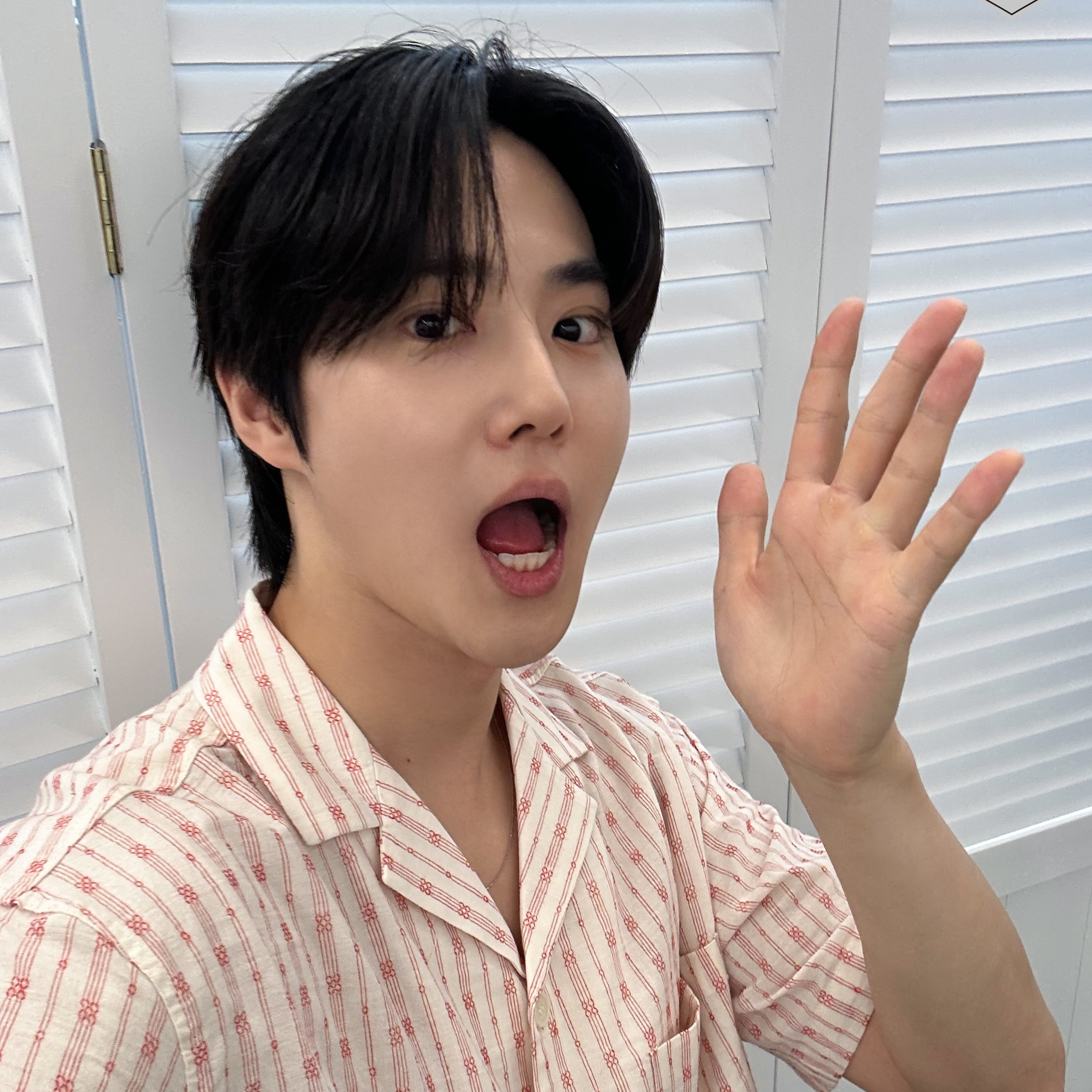 Recent activity shot of Suho (EXO)