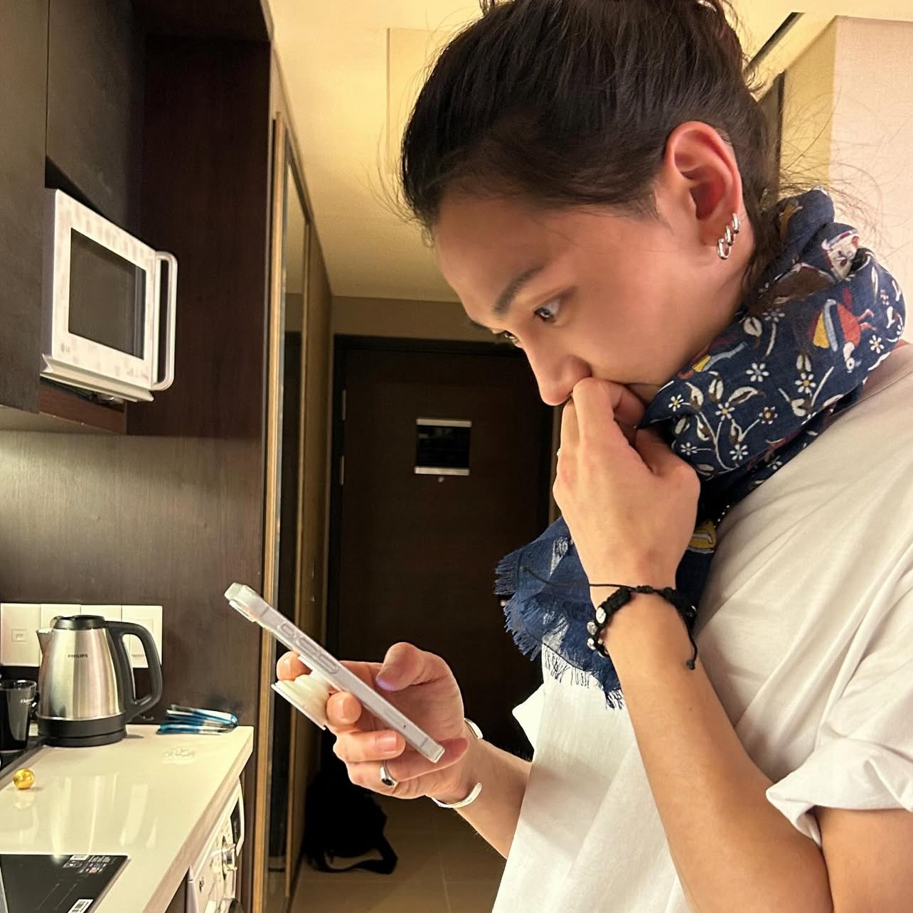 Recent activity shot of Jung Ilhoon