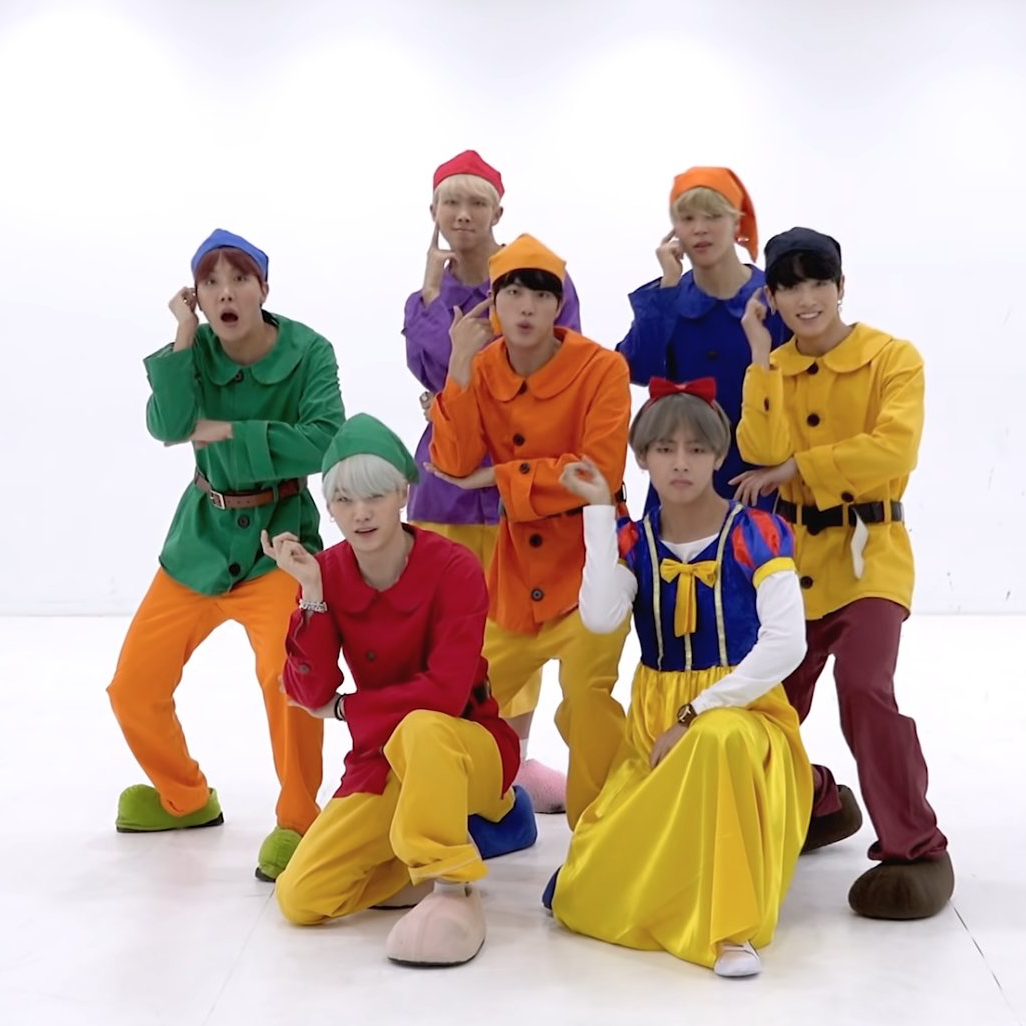 防弹少年团的幕后花絮