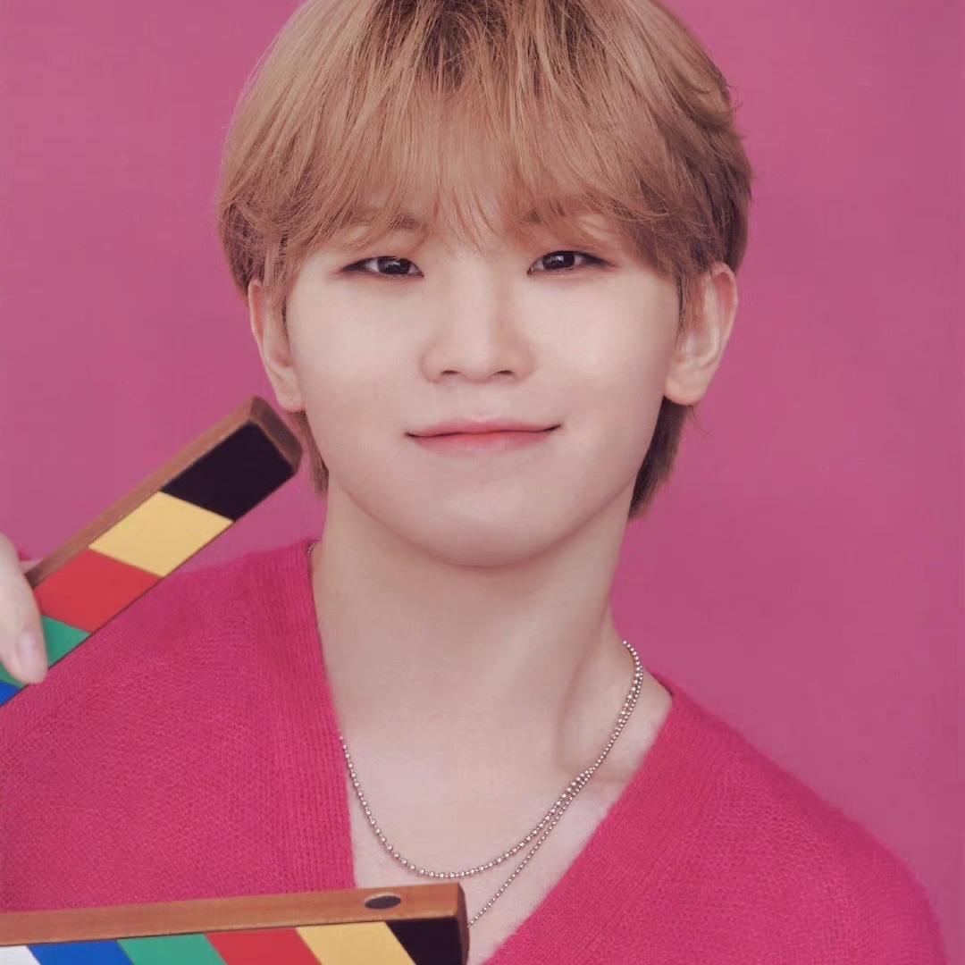 Recent activity shot of Woozi (SEVENTEEN)