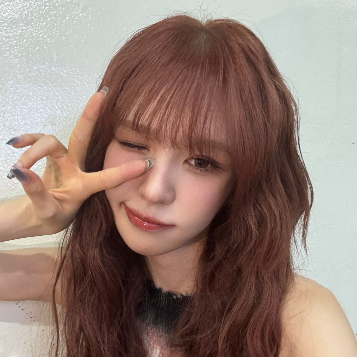 A moment captured by Wendy (Red Velvet)'s fan
