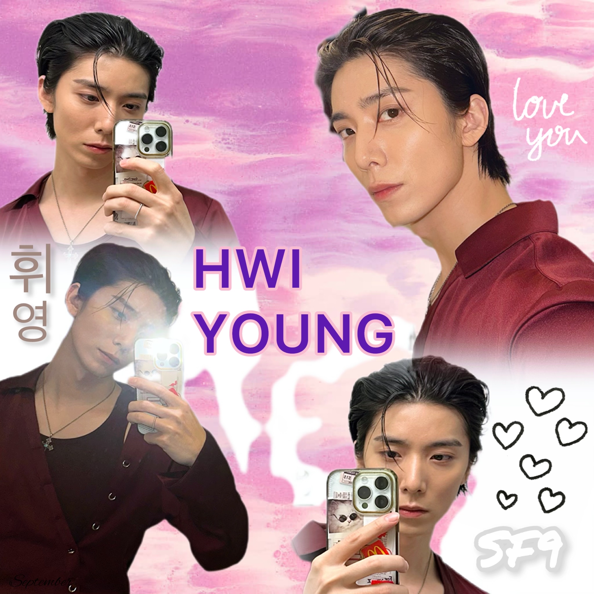 A moment captured by Hwiyoung (SF9)'s fan