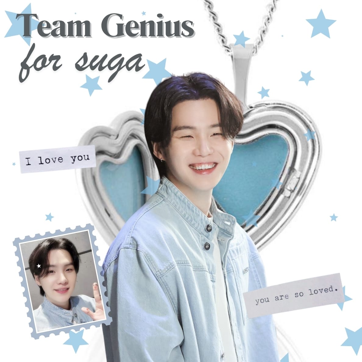 A moment captured by SUGA (BTS)'s fan