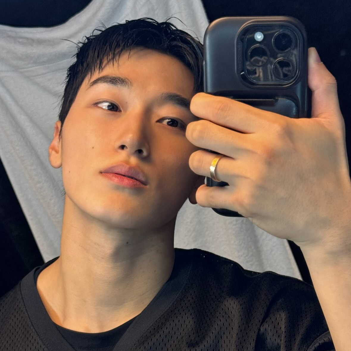 Recent activity shot of San (ATEEZ)