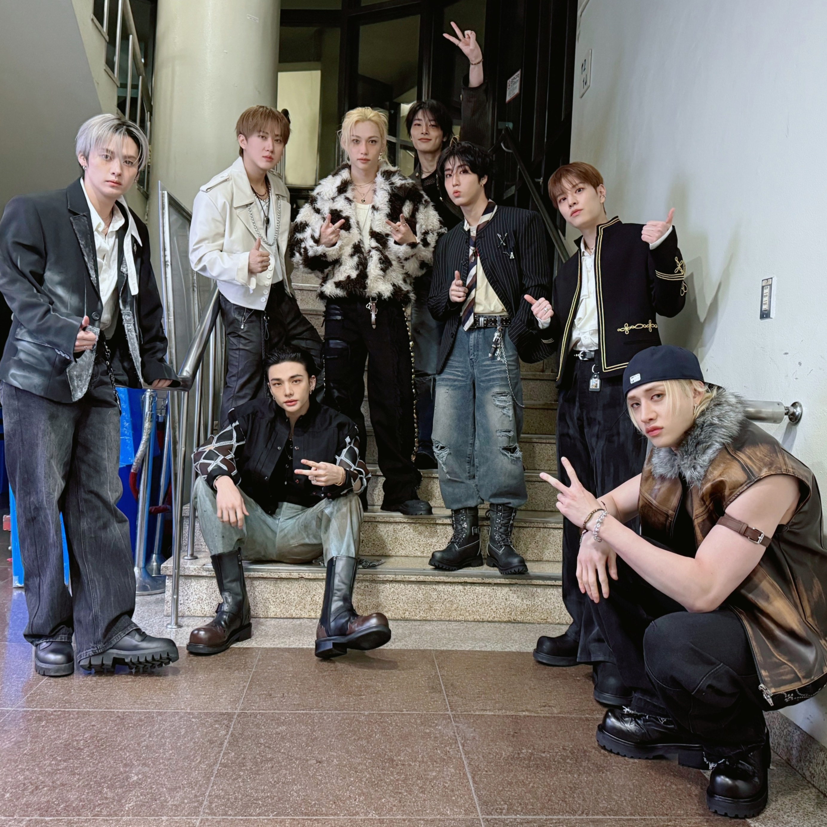 Recent activity shot of Stray Kids