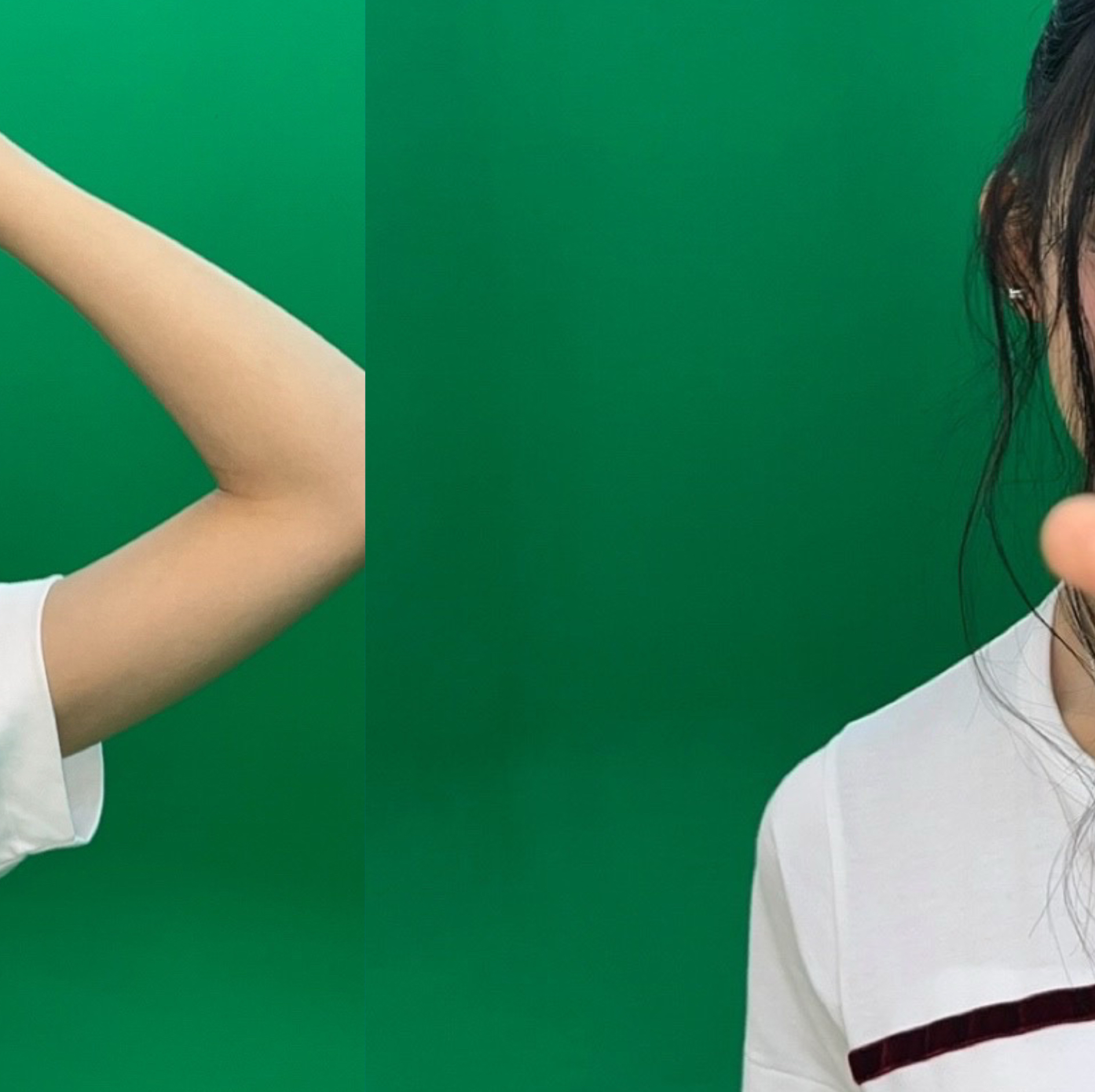 Behind-the-scenes cut of Kumi (Baby DONT Cry)