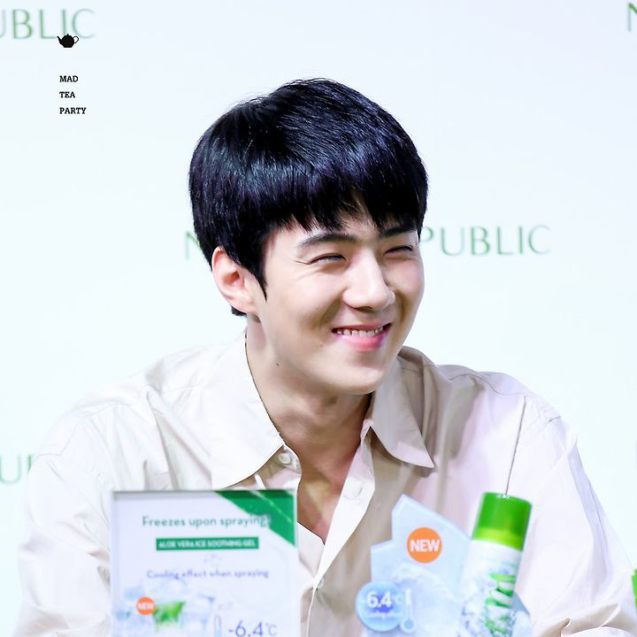 Latest photo of Sehun (EXO)