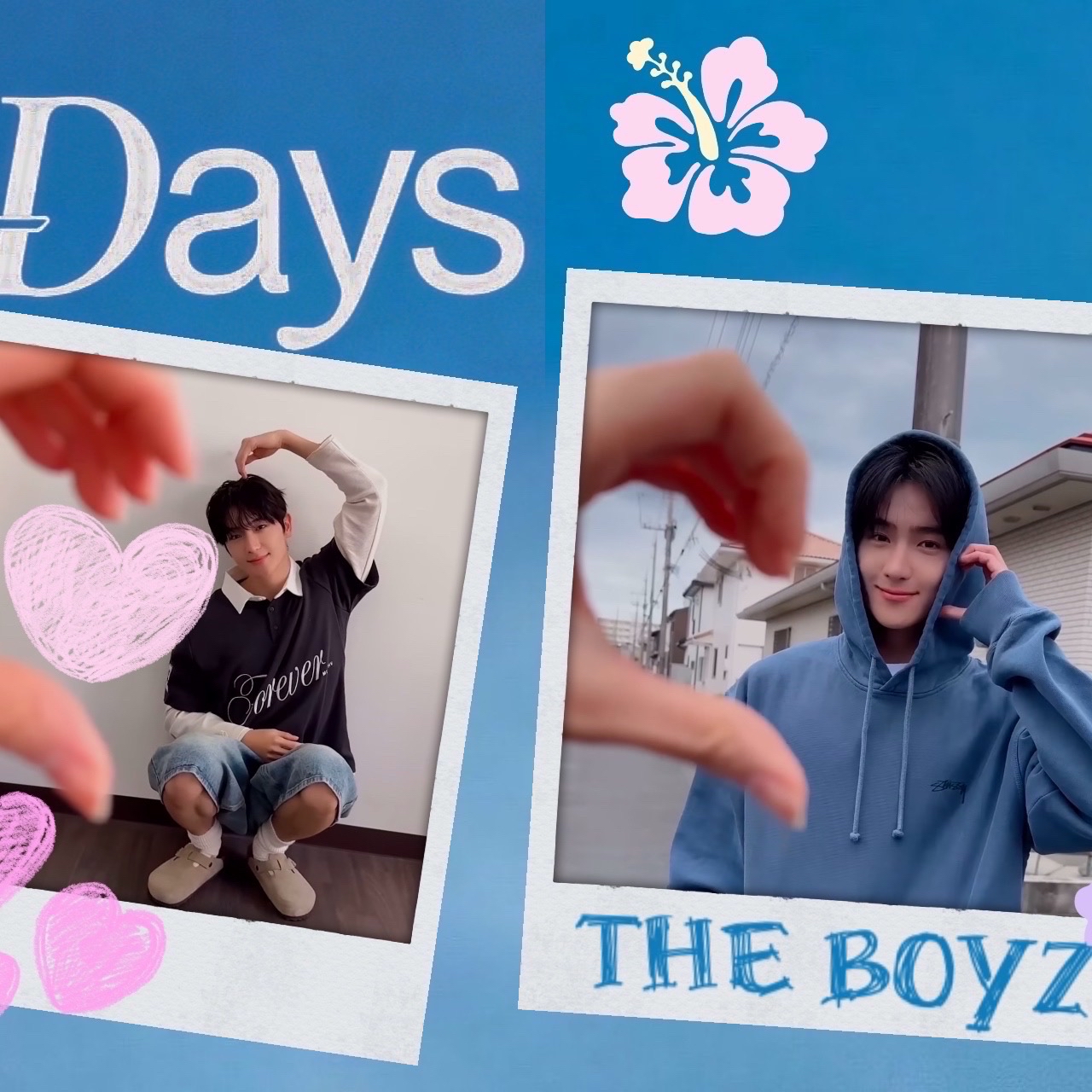A moment captured by Hyunjae (THE BOYZ)'s fan