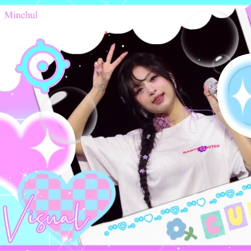 Behind-the-scenes cut of Ahyeon (BABYMONSTER)