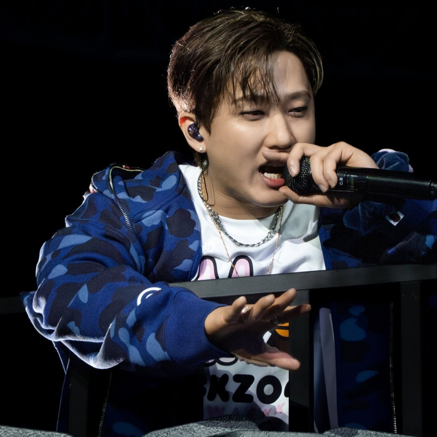 Recent activity shot of Changbin (Stray Kids)