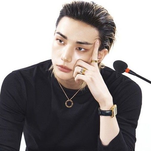 A moment captured by Hyunjin (Stray Kids)'s fan