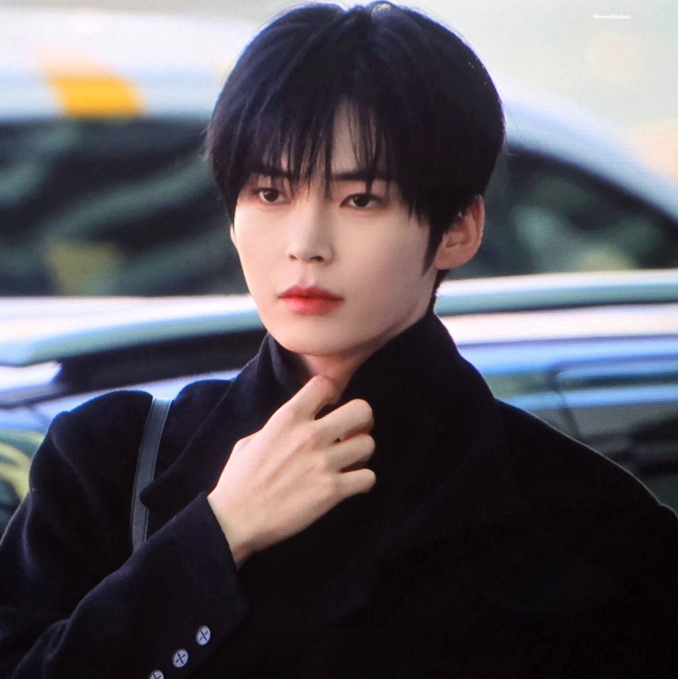 A moment captured by Sung Hanbin (ZEROBASEONE)'s fan