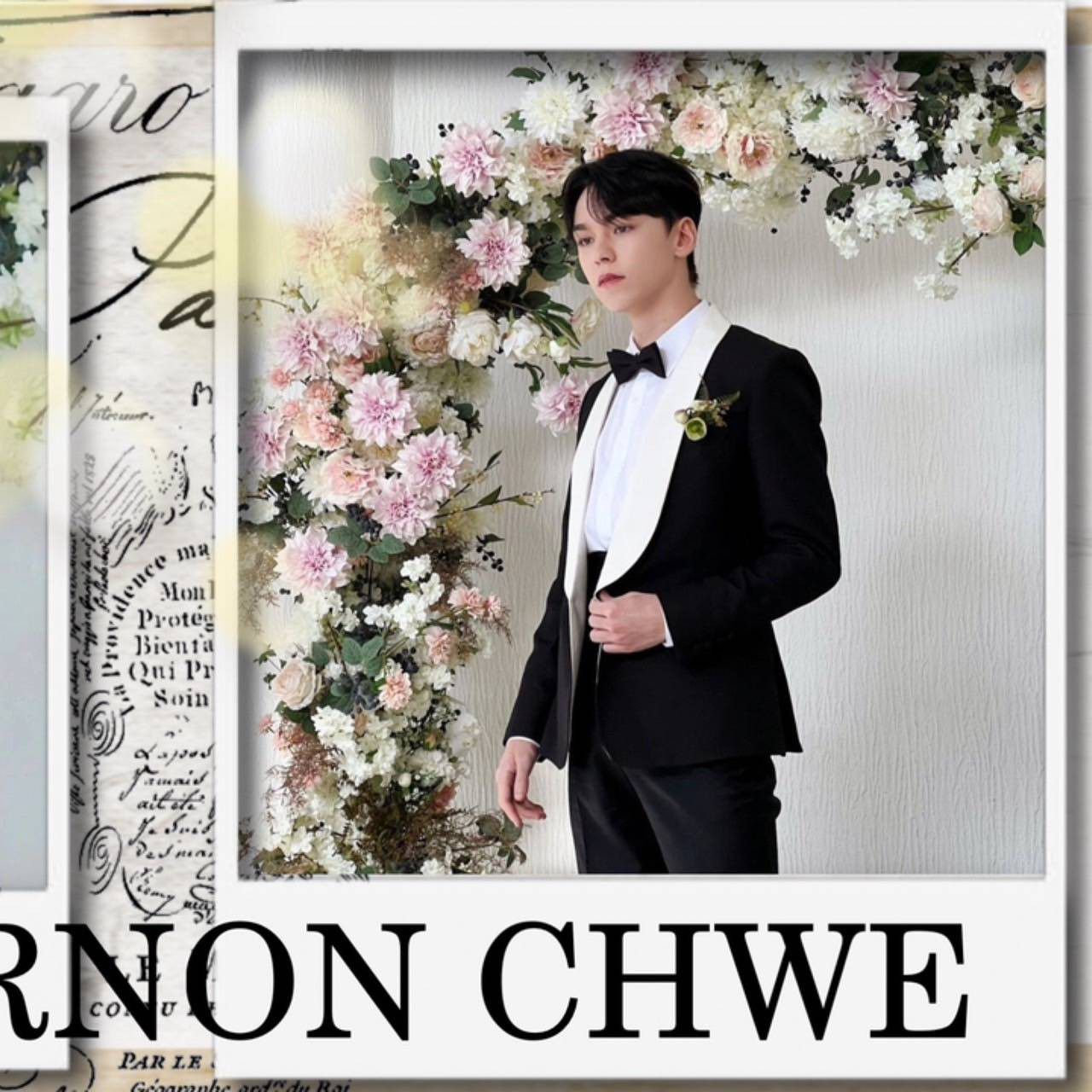 A moment captured by Vernon (SEVENTEEN)'s fan