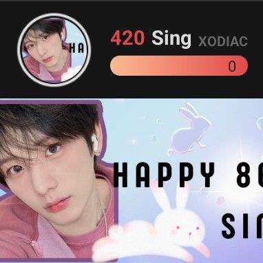 Shining profile picture of Sing (XODIAC) on today's Choeaedol