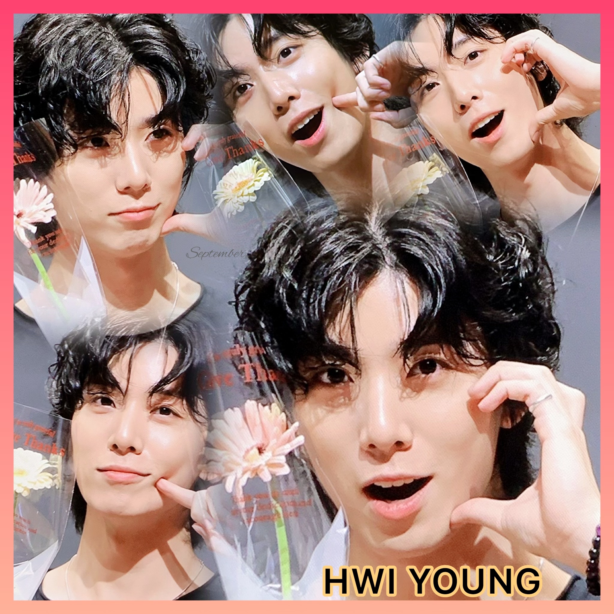 Recent activity shot of Hwiyoung (SF9)